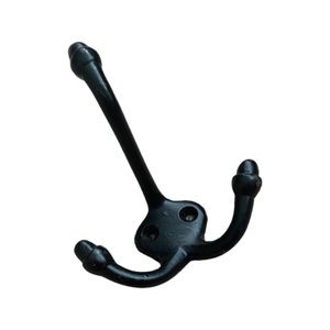 Cast Iron wall hook home decor w/ 3 hooks